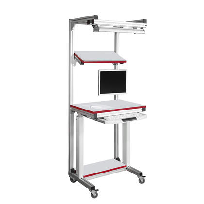 Стойка подкатная компьютерная СПК-КП ESD