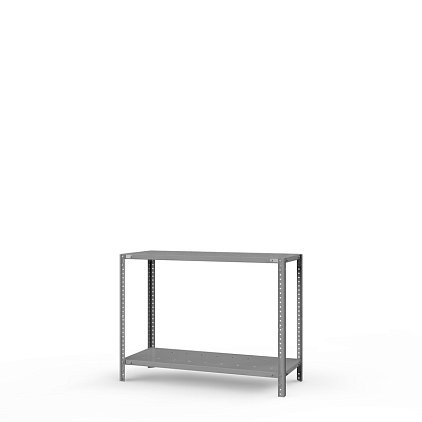 Стеллаж ТС Лайт 1000х1000х800, 2 полки перф.