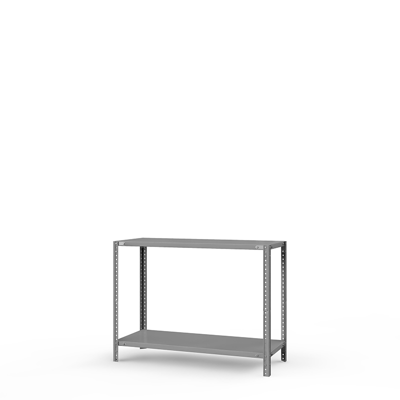 Стеллаж ТС Лайт 1000х700х500, 2 полки