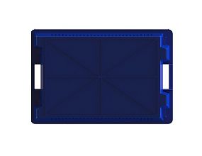 Ящик пластиковый 600х400х200 перфорированный (12.433e.60.PE.R)