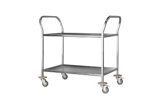 Тележка для сервировки ТДСр - 800x500x860 Retail, 2 уровня