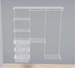 Гардеробная система Практик Home. Прихожая Large №4