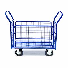 Тележка платформенная КПО-300С-150-И , с бортами, 600х1000мм