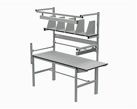 Стол рабочий 1800х700 мм Упаковочный Базовый ESD (RAL7035)