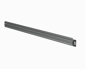 Рельс алюминиевая 1500 мм для крепления лотков (RAL7012)