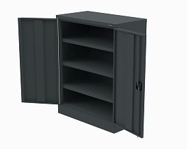 Шкаф для документов 1000x820x450 мм (RAL7012)