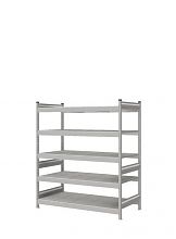 Стеллаж СТ-023 полочный 1800x1500x800 5 яруса окрашен