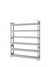 Стеллаж СТ-023 полочный 2200x1800x300 6 яруса окрашен