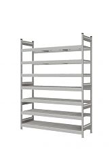 Стеллаж СТ-023 полочный 2500x1800x600 7 яруса окрашен