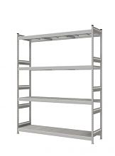 Стеллаж СТ-023 полочный 2700x2100x600 4 яруса окрашен