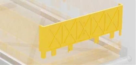 Высокий борт - торцевая стенка